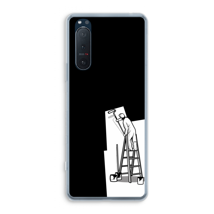 Musketon Painter: Sony Xperia 5 II Transparant Hoesje