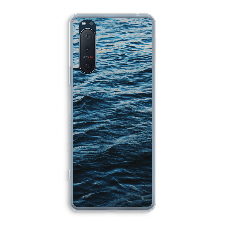 Oceaan: Sony Xperia 5 II Transparant Hoesje