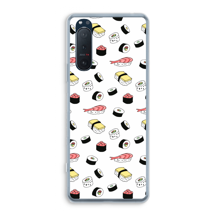 Sushi time: Sony Xperia 5 II Transparant Hoesje