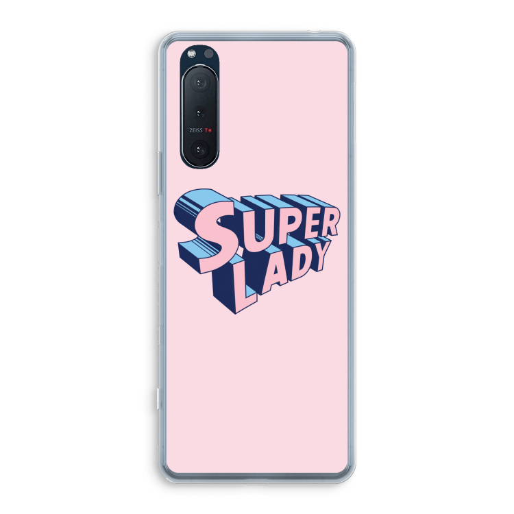 Superlady: Sony Xperia 5 II Transparant Hoesje