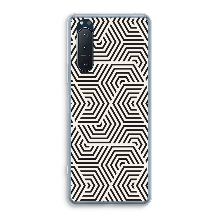 Magic pattern: Sony Xperia 5 II Transparant Hoesje