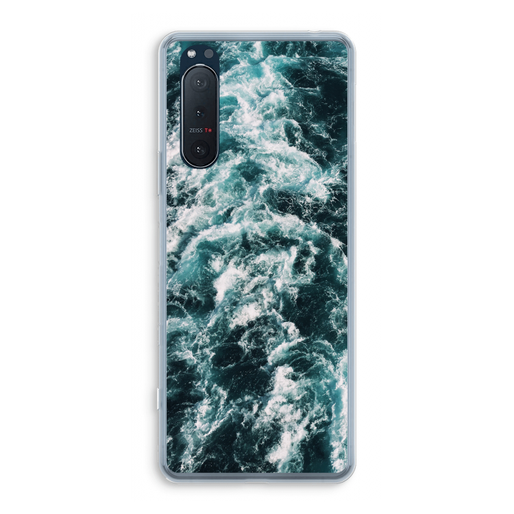 Zee golf: Sony Xperia 5 II Transparant Hoesje
