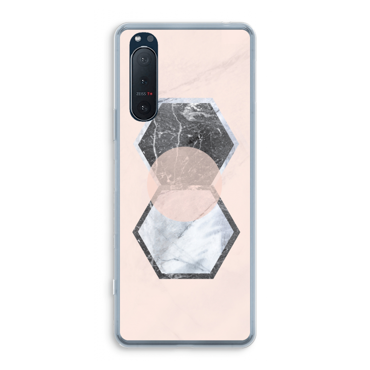 Creatieve toets: Sony Xperia 5 II Transparant Hoesje