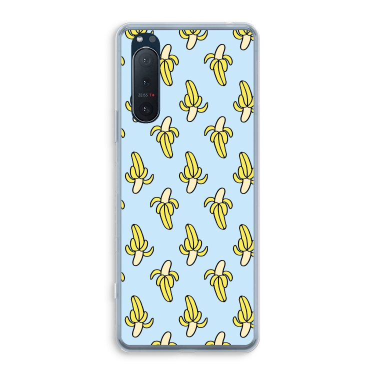 Bananas: Sony Xperia 5 II Transparant Hoesje