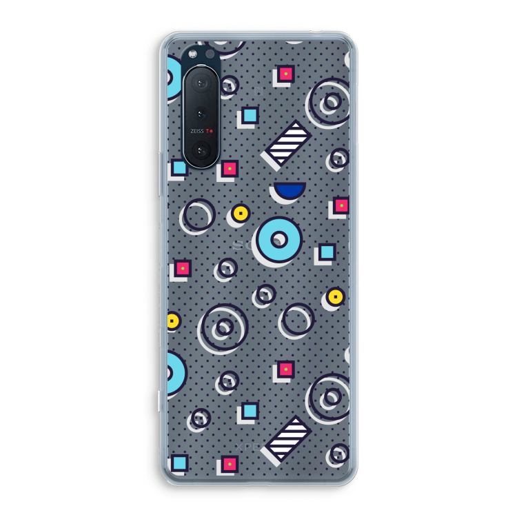 8-bit N°9: Sony Xperia 5 II Transparant Hoesje