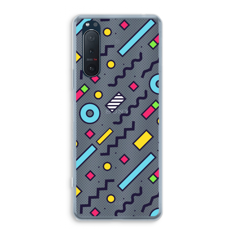 8-bit N°8: Sony Xperia 5 II Transparant Hoesje