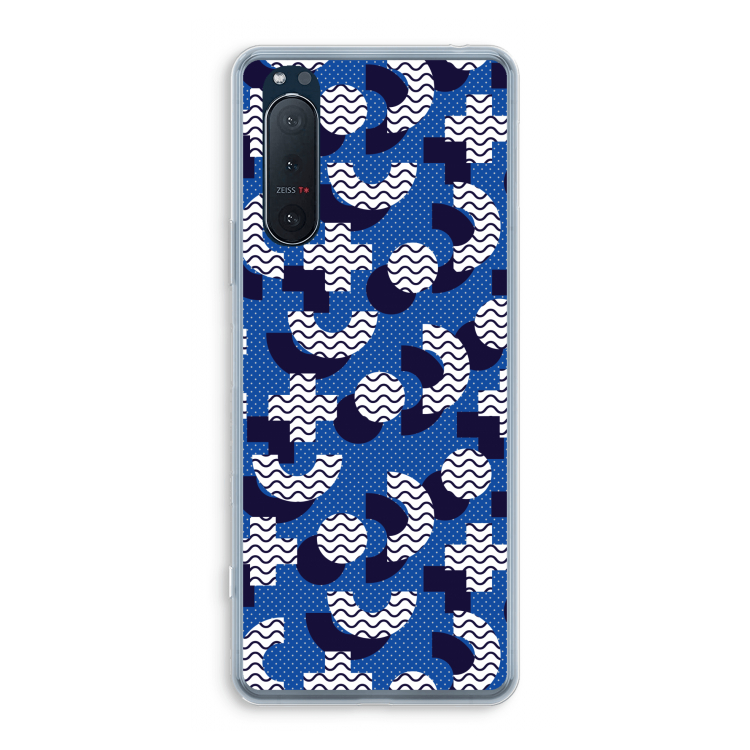 8-bit N°5: Sony Xperia 5 II Transparant Hoesje