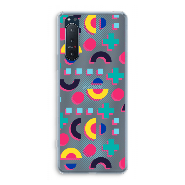 8-bit N°2: Sony Xperia 5 II Transparant Hoesje