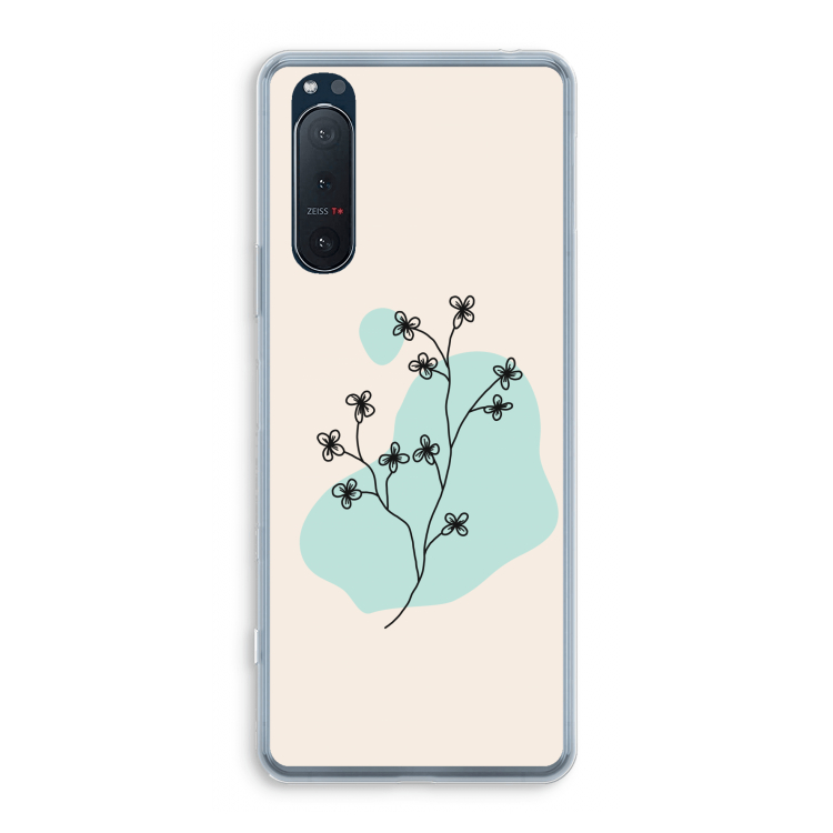 Love your petals: Sony Xperia 5 II Transparant Hoesje