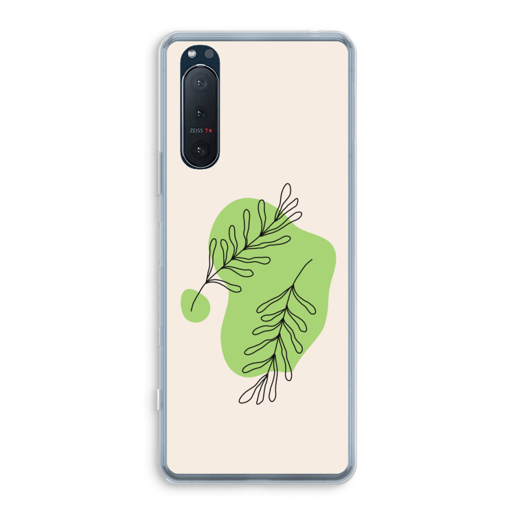 Beleaf in you: Sony Xperia 5 II Transparant Hoesje