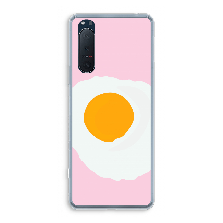 Sunny side up: Sony Xperia 5 II Transparant Hoesje