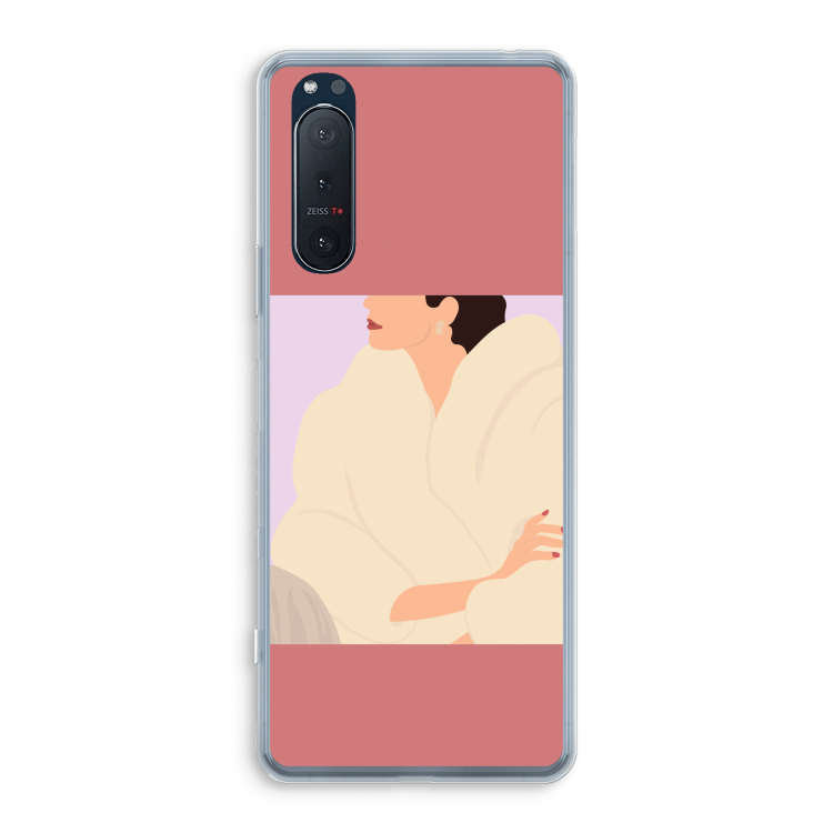 Cosy: Sony Xperia 5 II Transparant Hoesje
