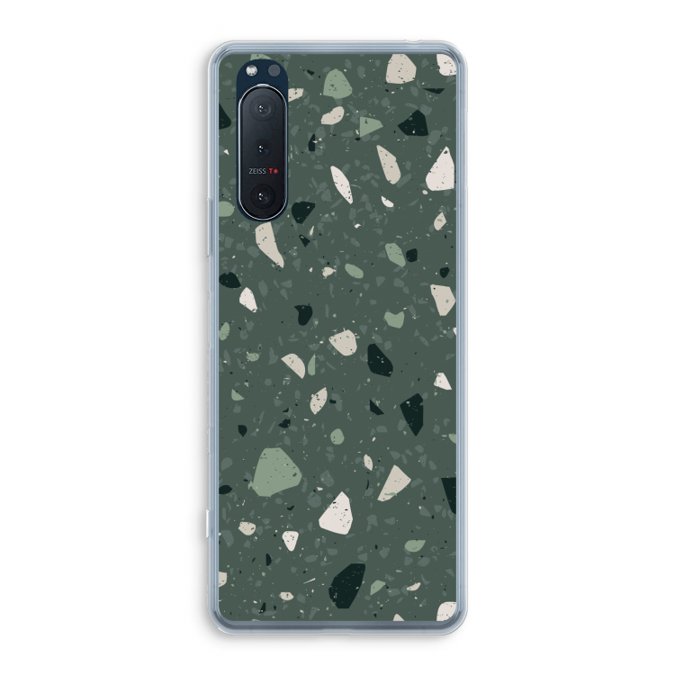 Terrazzo N°19: Sony Xperia 5 II Transparant Hoesje