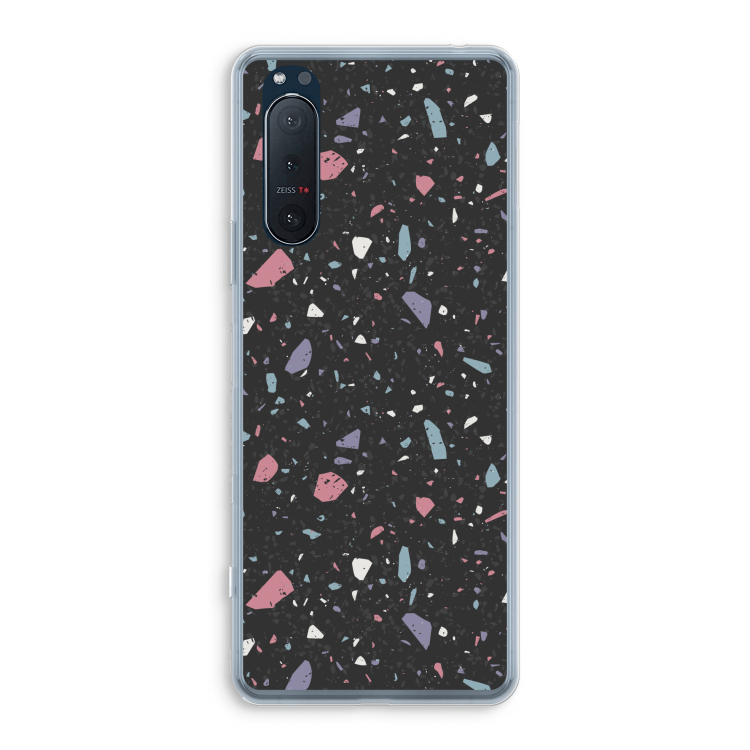 Terrazzo N°16: Sony Xperia 5 II Transparant Hoesje