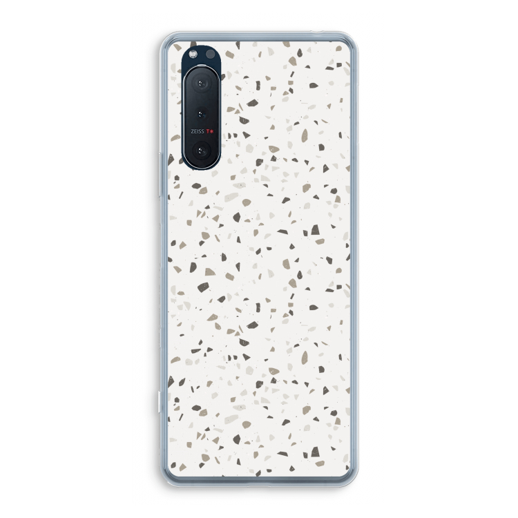 Terrazzo N°14: Sony Xperia 5 II Transparant Hoesje