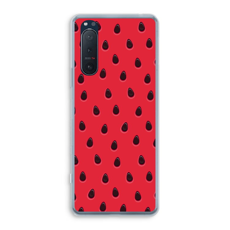 Watermelon: Sony Xperia 5 II Transparant Hoesje
