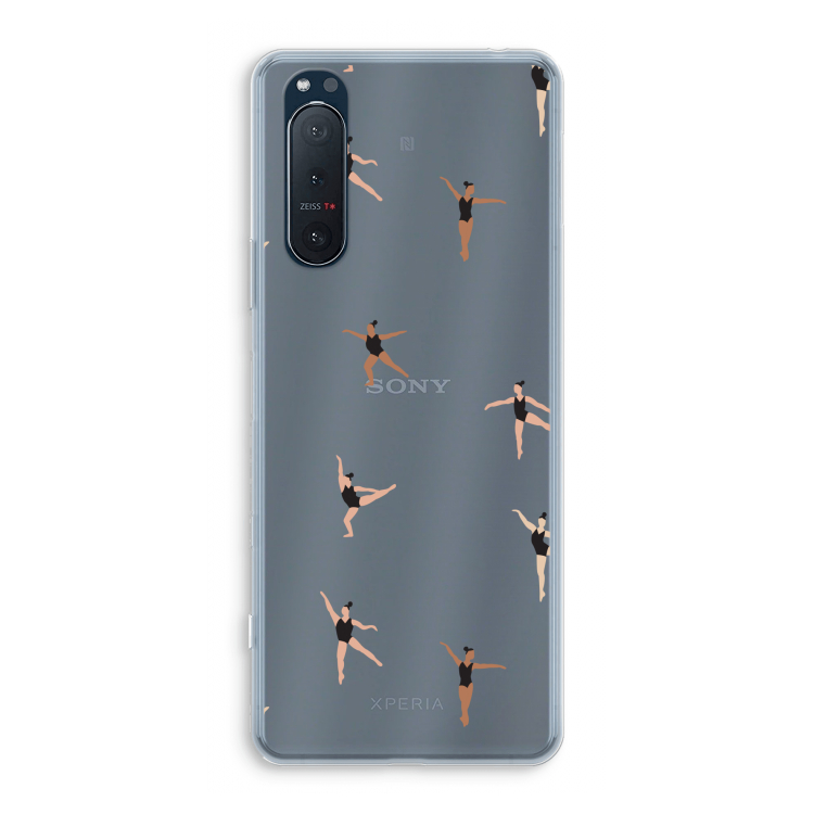 Dancing #1: Sony Xperia 5 II Transparant Hoesje