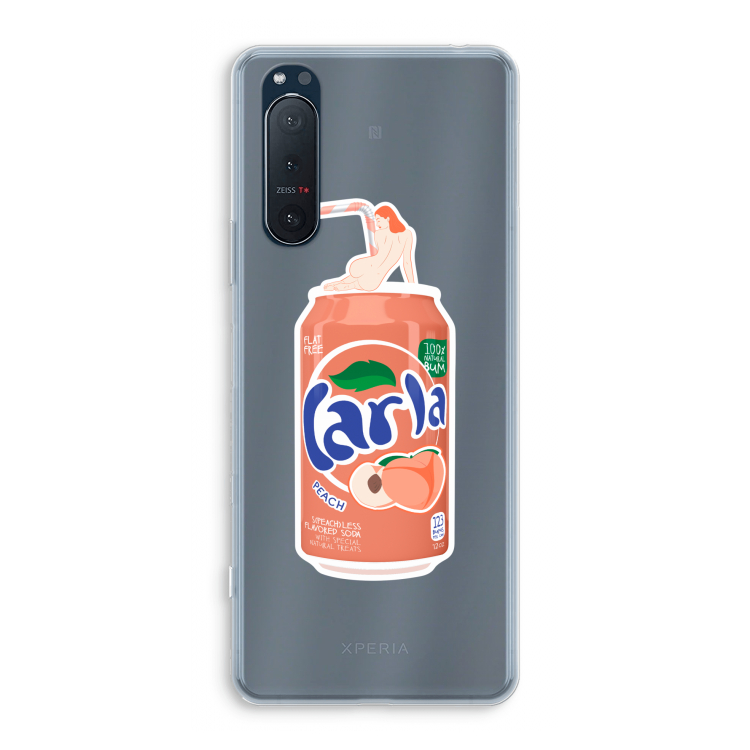 S(peach)less: Sony Xperia 5 II Transparant Hoesje