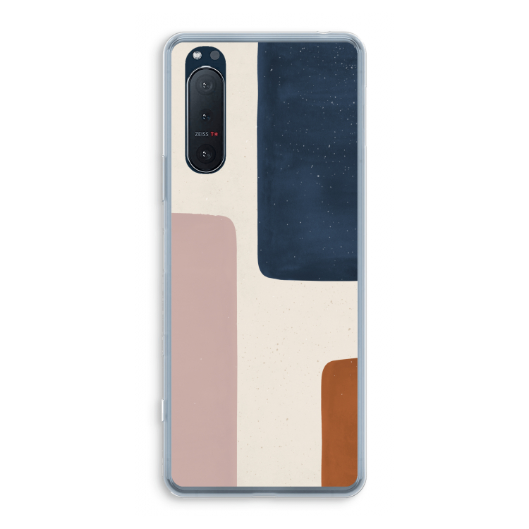 Geo #5: Sony Xperia 5 II Transparant Hoesje