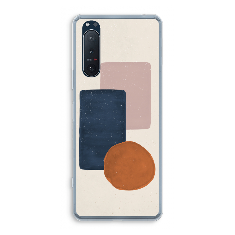 Geo #3: Sony Xperia 5 II Transparant Hoesje