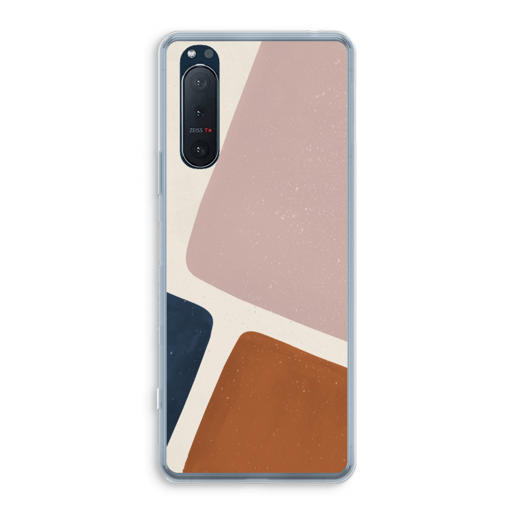 Geo #2: Sony Xperia 5 II Transparant Hoesje