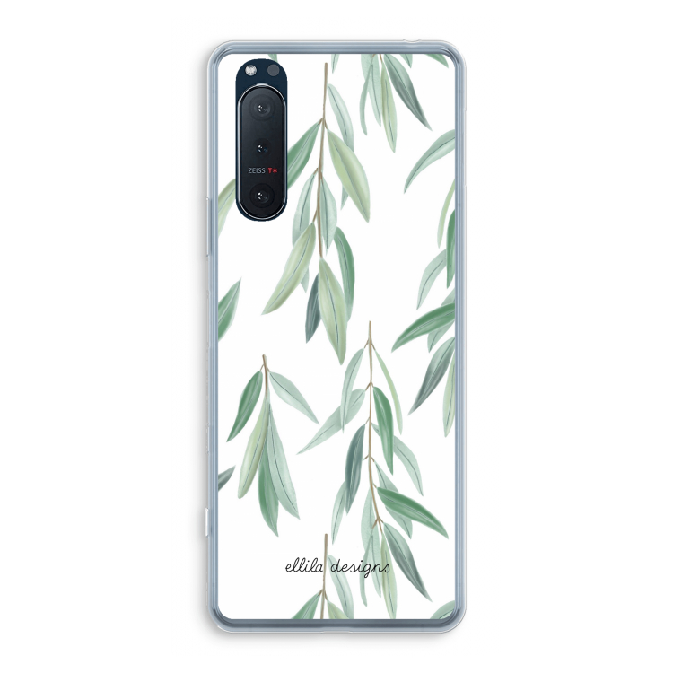 Branch up your life: Sony Xperia 5 II Transparant Hoesje