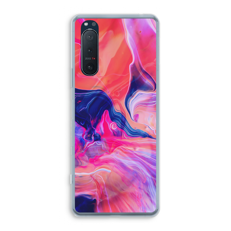 Earth And Ocean: Sony Xperia 5 II Transparant Hoesje