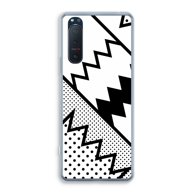 Pop Art #5: Sony Xperia 5 II Transparant Hoesje