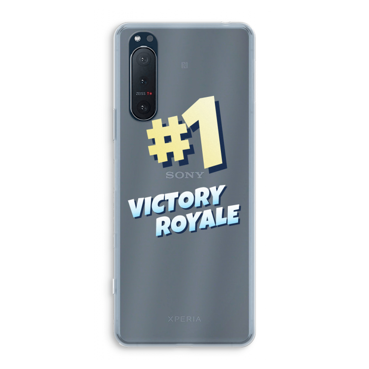 Victory Royale: Sony Xperia 5 II Transparant Hoesje