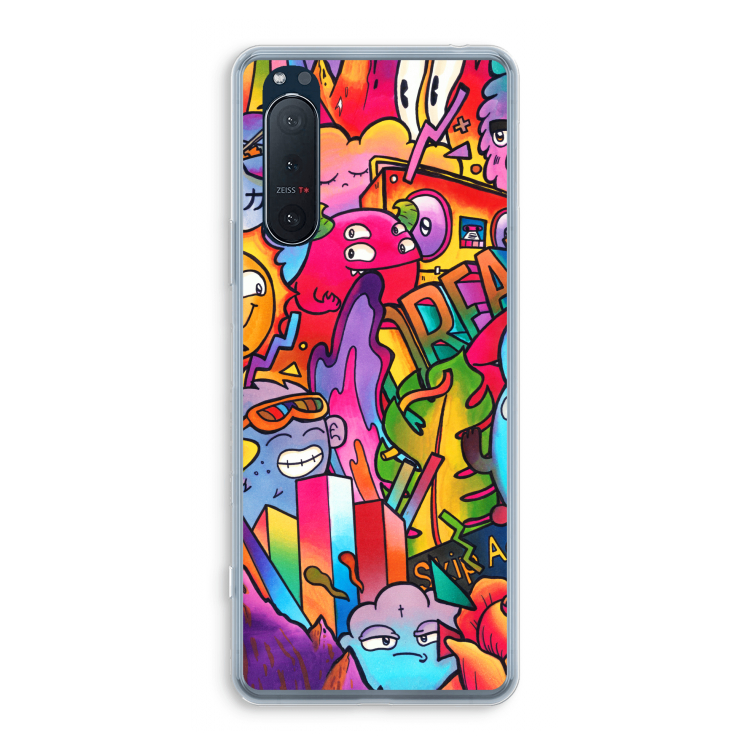 Dreams: Sony Xperia 5 II Transparant Hoesje