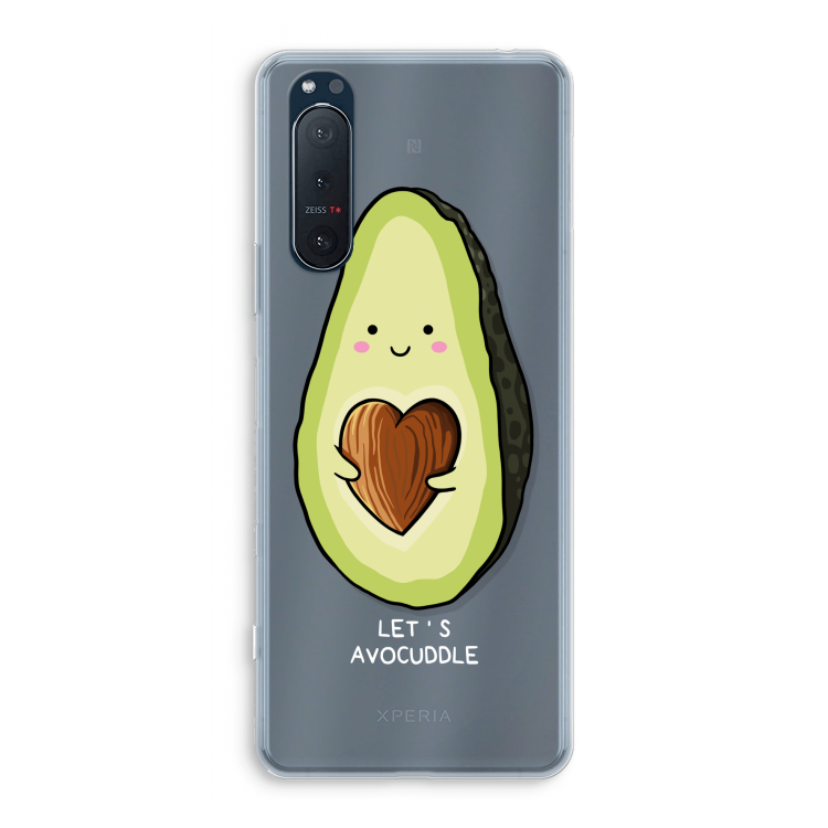 Avocuddle: Sony Xperia 5 II Transparant Hoesje