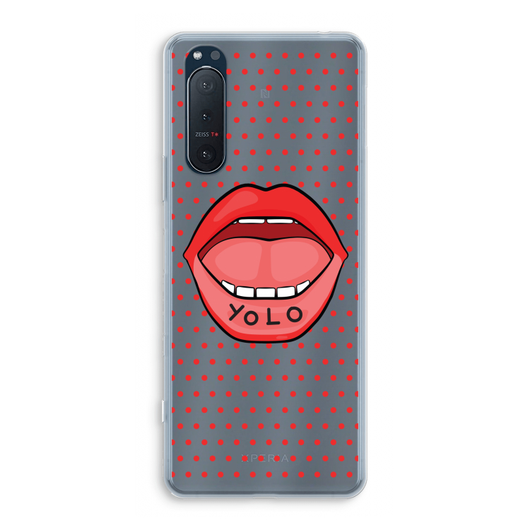 Yolo Denise: Sony Xperia 5 II Transparant Hoesje