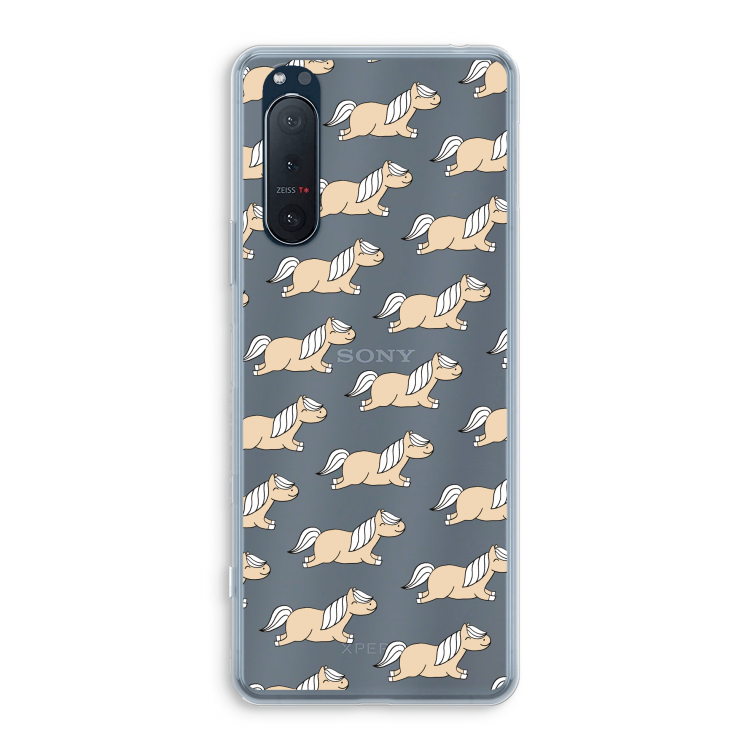 Ponys: Sony Xperia 5 II Transparant Hoesje