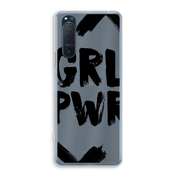 Girl Power #2: Sony Xperia 5 II Transparant Hoesje