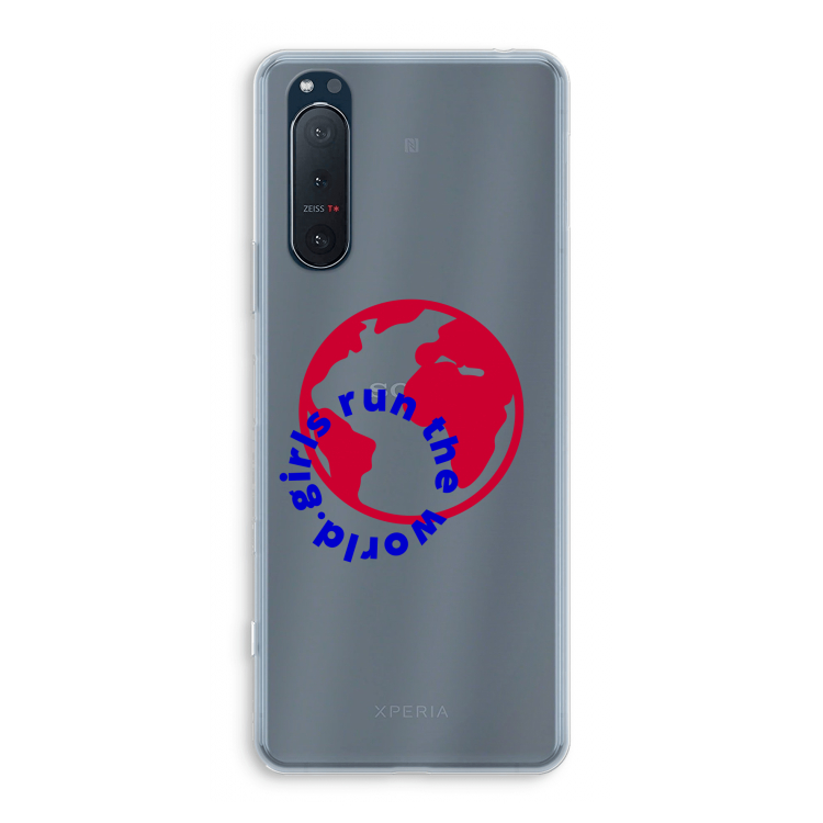 Run The World: Sony Xperia 5 II Transparant Hoesje