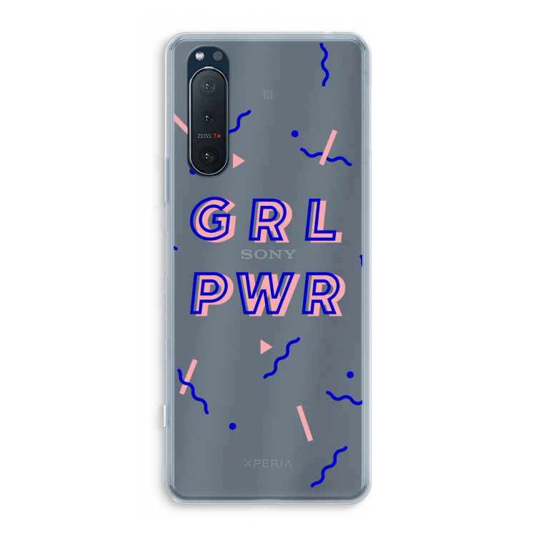 GRL PWR: Sony Xperia 5 II Transparant Hoesje