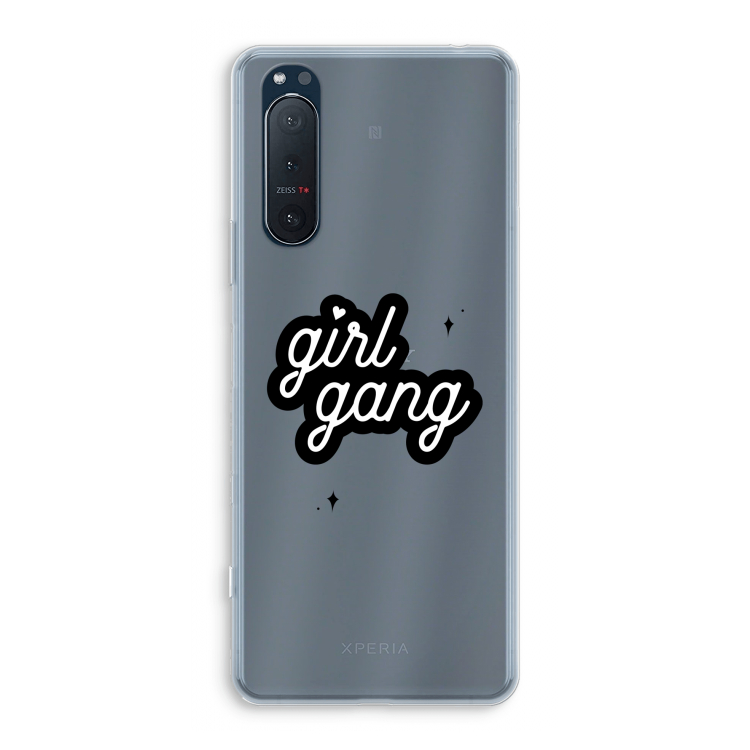 Girl Gang: Sony Xperia 5 II Transparant Hoesje