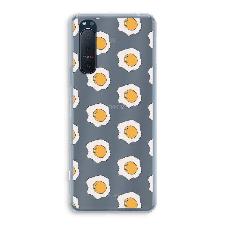 Bacon to my eggs #1: Sony Xperia 5 II Transparant Hoesje