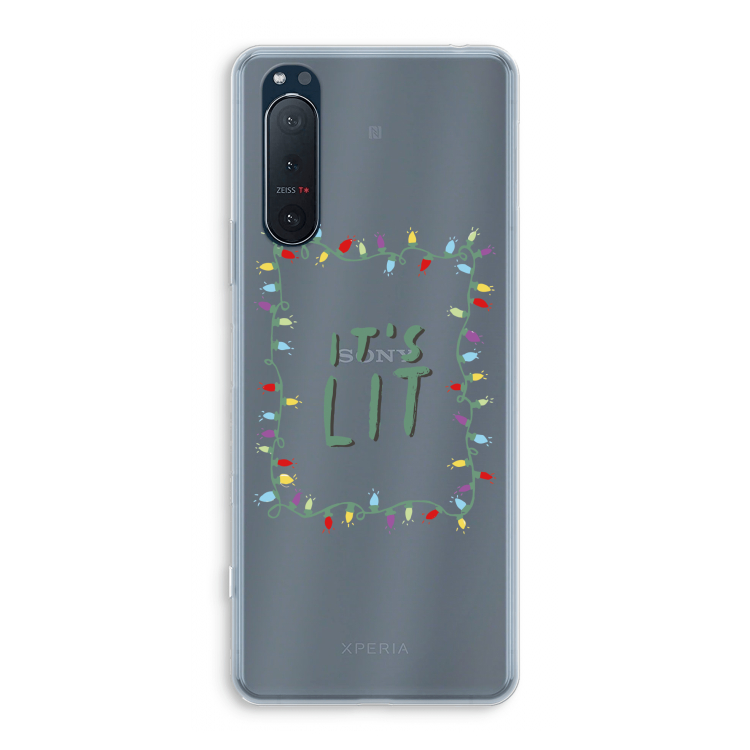 It's Lit: Sony Xperia 5 II Transparant Hoesje