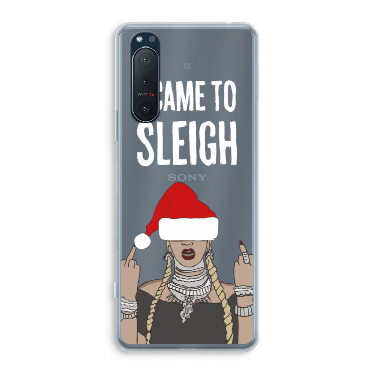 Came To Sleigh: Sony Xperia 5 II Transparant Hoesje