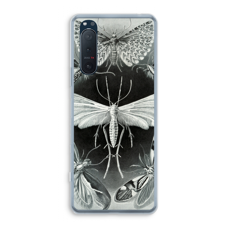 Haeckel Tineida: Sony Xperia 5 II Transparant Hoesje