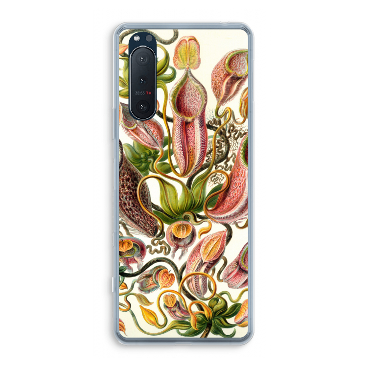 Haeckel Nepenthaceae: Sony Xperia 5 II Transparant Hoesje