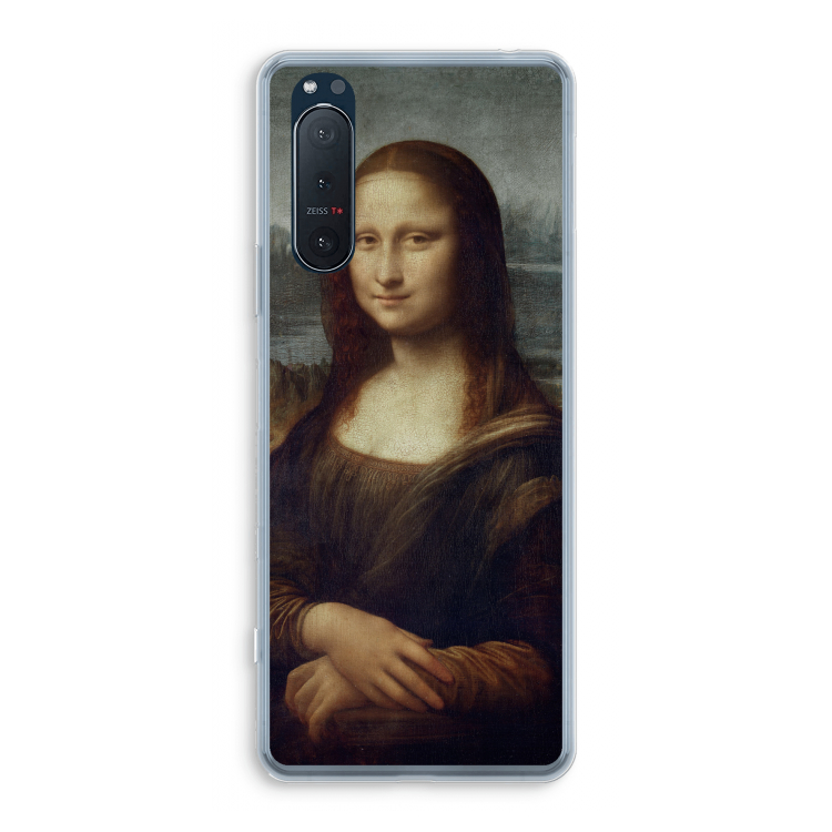 Mona Lisa: Sony Xperia 5 II Transparant Hoesje