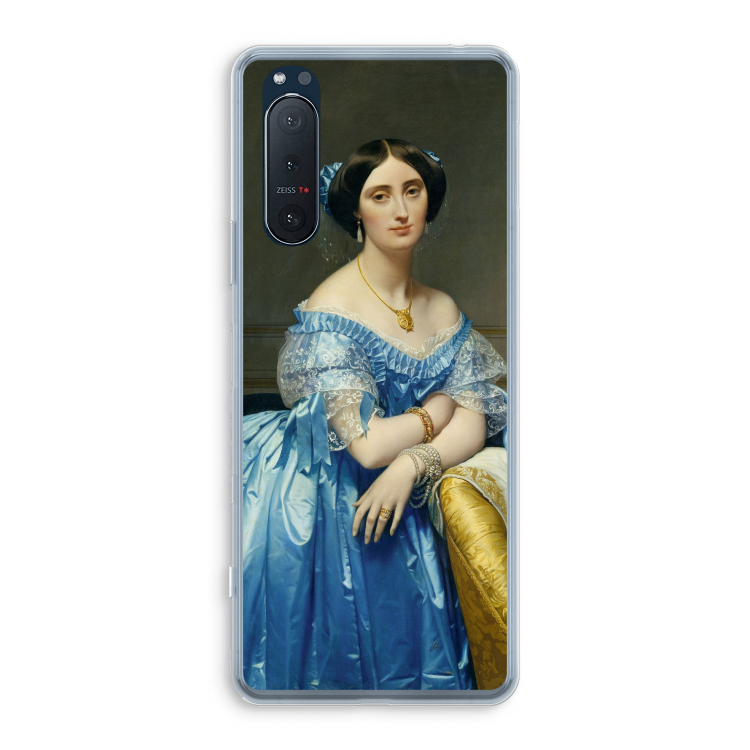 Eleonore: Sony Xperia 5 II Transparant Hoesje