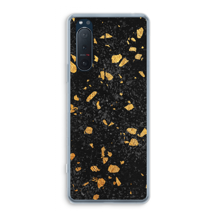 Terrazzo N°7: Sony Xperia 5 II Transparant Hoesje