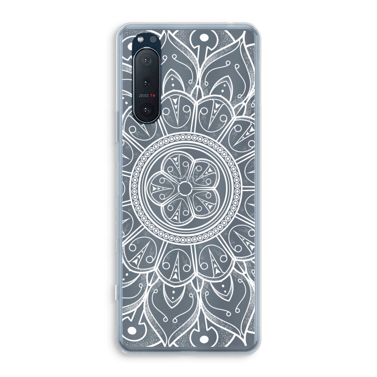 Roses Are Red: Sony Xperia 5 II Transparant Hoesje