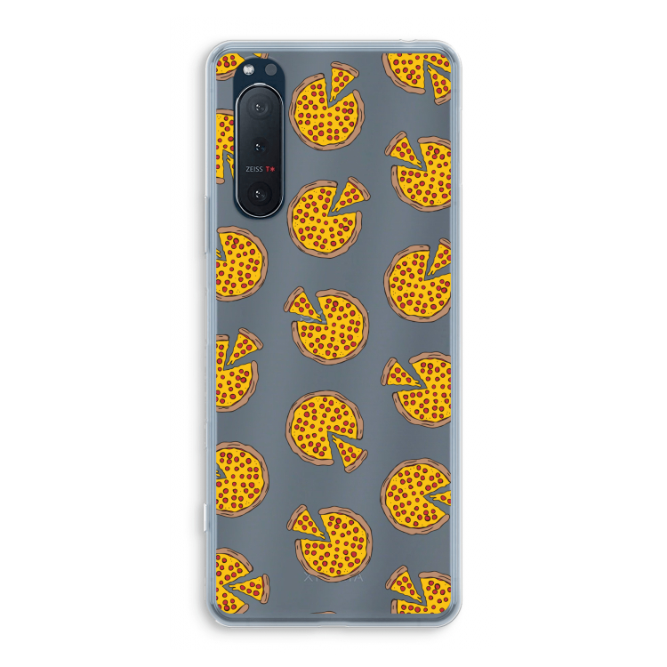You Had Me At Pizza: Sony Xperia 5 II Transparant Hoesje