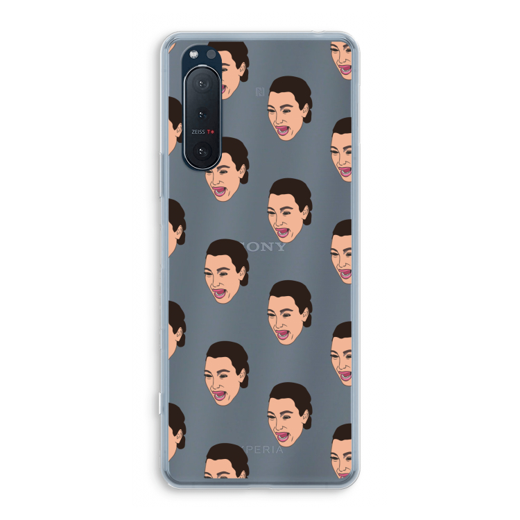 Ugly Cry Call: Sony Xperia 5 II Transparant Hoesje