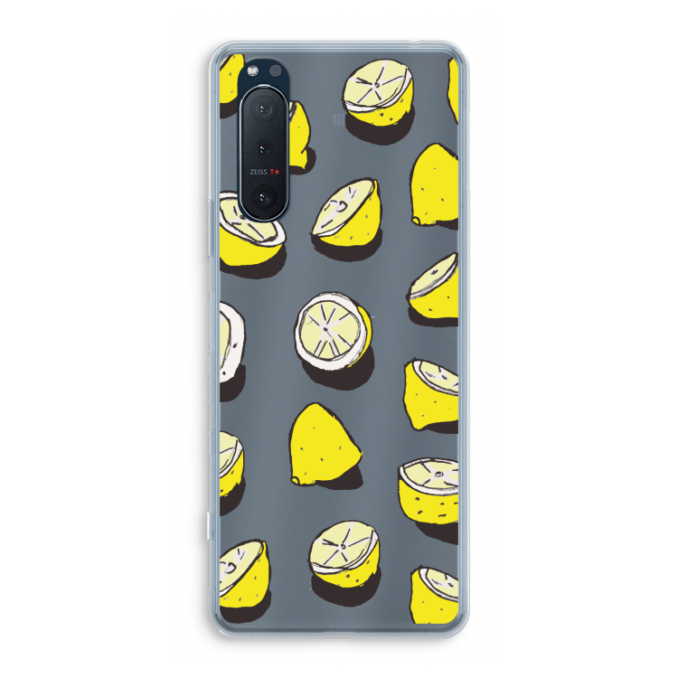 When Life Gives You Lemons...: Sony Xperia 5 II Transparant Hoesje