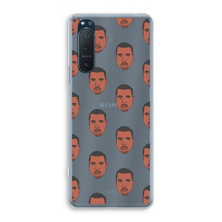 Kanye Call Me?: Sony Xperia 5 II Transparant Hoesje